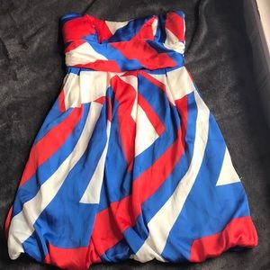 Summer  Multicolor Tubetop dress